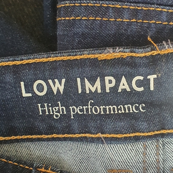 BAM Clothing 73 Zero Bamboo Denim Straight Leg Jeans Dark Blue Size 36 L32 NWT - Picture 9 of 15